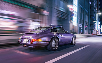Porsche 911 Reimagined By Singer , porsche-911, porsche, cars, behance HD wallpaper