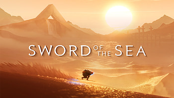 Sword of the Sea - Duneblade Dawn | Ocean's Edge Blade | Sunset Saber, video game, Sword of the Sea HD wallpaper