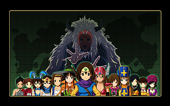 K-On! Quest, games, ritsu, yui, nintendo, quest, parody, azusa, rpg, dragon, girls, video, tsumugi HD wallpaper