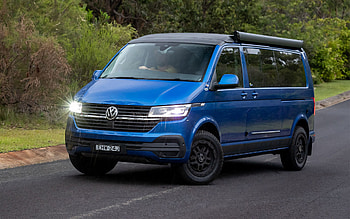 Trakka Trakkadu 450 AT, rain, 2021 cars, minibuses, travel concept, campervans, Volkswagen Transporter T6 HD wallpaper