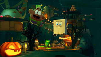 SpongeBob Cosmic Shake - Spooky Adventure, video game, SpongeBob SquarePants: The Cosmic Shake HD wallpaper