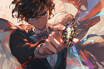 柯南枪击, Conan, Anime HD wallpaper