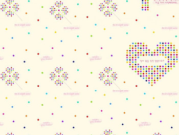 Stars and Hearts, hearts, flowers, stars HD wallpaper