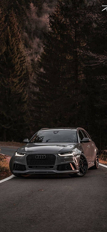 audi rs6, automotive lighting, car HD phone wallpaper
