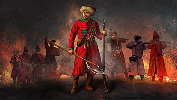 Cossacks 3 (2016) - Official Steam Trading Card - Strelets HD wallpaper