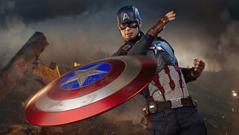 Captain America Throughing Shield , captain-america, superheroes, artwork, artist HD wallpaper