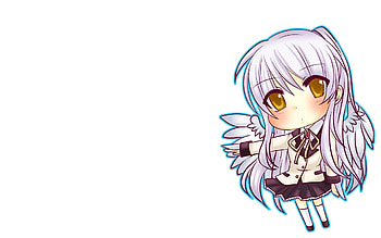 Anime, Girl, Wings, Animeshka, Finger HD wallpaper