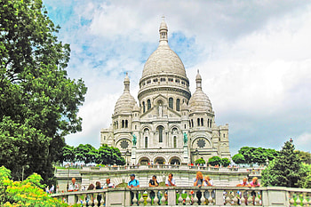 Sacred Heart Basilica, Paris Travels, Matsumoto travel, FishFish graphy HD wallpaper