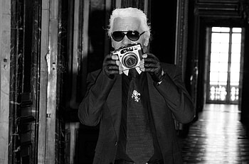 Karl Lagerfeld, Fashion inspiration, Artistic HD wallpaper