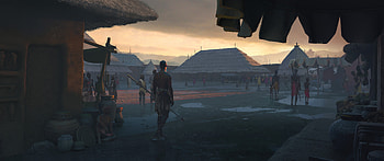 The Woman King - Village Market, movie, The Woman King HD wallpaper