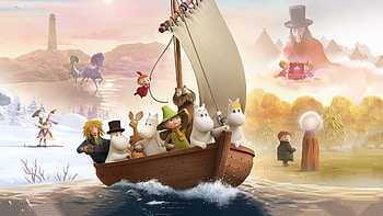 Moominvalley TV series, Database TMDB, Magical backdrops, Cinematic Moomin adventure HD wallpaper