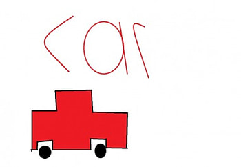 car, black, letters, red HD wallpaper