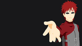 Gaara, Naruto Shippuden, Minimalist HD wallpaper