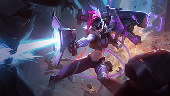 Jinx League Of Legends Fanart, jinx-league-of-legends, league-of-legends, games HD wallpaper