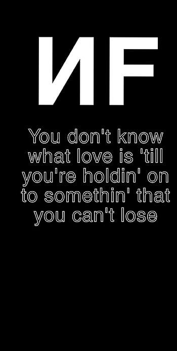 NF, Quote HD phone wallpaper