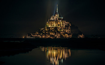 Mont Saint Michel, Travels, France, World HD wallpaper