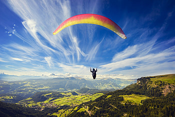 Paragliding sport, , Stunning backgrounds, Sky-high thrill HD wallpaper