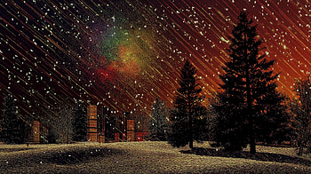 Enchanting Starry Sky, starry sky HD wallpaper