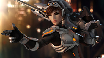 Widowmaker Overwatch Artwork, widowmaker, overwatch, games, artwork, artist, digital-art, deviantart HD wallpaper