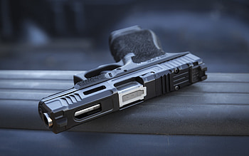 Glock 19 Semi-Automatic Gun HD wallpaper