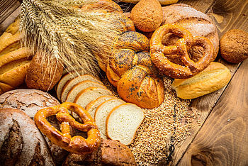 Artisanal bread loaf, Golden crust, Fluffy texture, Satisfying crunch HD wallpaper