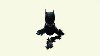 The Batman Puzzle Portrait, movie, The Batman HD wallpaper