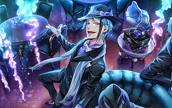 Floyd Leech, artwork, Twisted Wonderland, manga, Alice in Wonderland, Floyd Leech Twisted Wonderland HD wallpaper