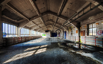 Abandoned Buildings, Ruins, Design HD wallpaper