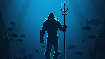 Aquaman Movie Poster Art, aquaman, superheroes, artwork, digital-art HD wallpaper