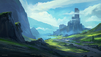 The Citadel, fantasy, castle HD wallpaper