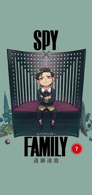 The second, spyxfamily, anime HD phone wallpaper