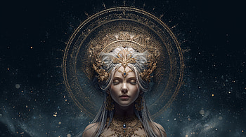 Cosmic Goddess — The Celestial Maiden, Girl HD wallpaper