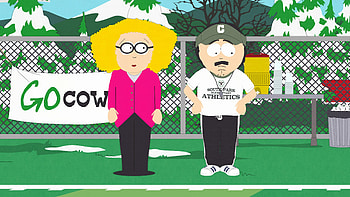 Randy Marsh and Principal Victoria, South Park HD wallpaper