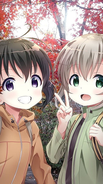 Anime Best Friends, Nature Background, nature, background HD phone wallpaper