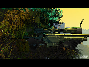 Marines, Military, Sniper HD wallpaper