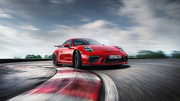 Red Porsche, porsche, cars HD wallpaper