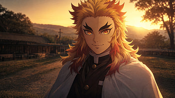 Kyojuro Rengoku, Demon Slayer: Kimetsu No Yaiba HD wallpaper
