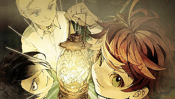 The Promised Neverland, Intense struggles, Childhood innocence, Escape plan HD wallpaper