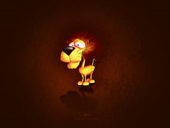 LONELY LION, lion, lonely HD wallpaper