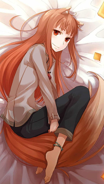 Spice and Wolf, , Anime series, Holo and Lawrence HD phone wallpaper