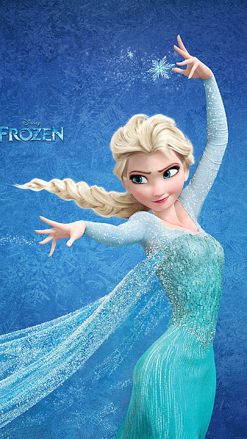 6papers, Frozen Elsa, Disney illust HD phone wallpaper
