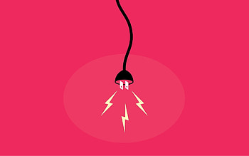Vector, Energy, Fork, Cord, Current HD wallpaper