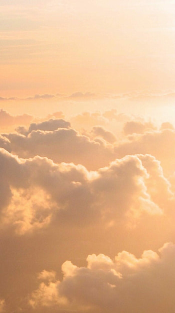 Clouds aesthetic tumblr, background, Tranquil atmosphere, Serenity in nature HD phone wallpaper