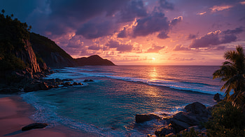 Beautiful Beach Ai, beach, nature, ai, artist, artwork, digital-art HD wallpaper