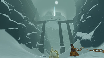 Snow, Journey (Game) HD wallpaper