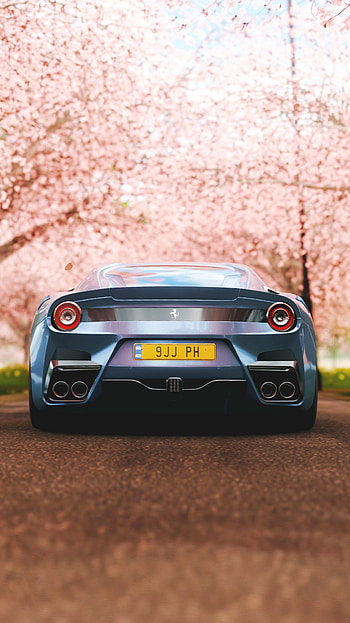 Sports, Ferrari, Cars, Sports Car, Back View, Rear View, Ferrari F12, Supercar, Race HD phone wallpaper