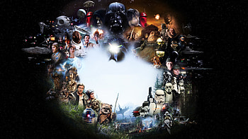 Return of the Jedi, backgrounds, Epic battle, Sci-fi adventure HD wallpaper