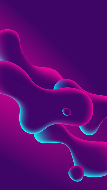 Stock, bubbles, One Plus 7, abstraction HD phone wallpaper