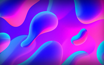 abstract colorful drops, 3D figures, liquid art, creative, artwork, abstract backgrounds, 3D art HD wallpaper
