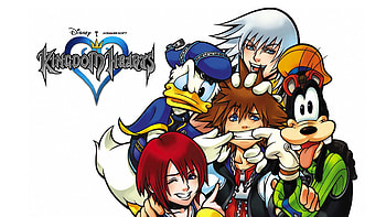 KH Kairi Goofy Donald Duck, , Gaming HD wallpaper